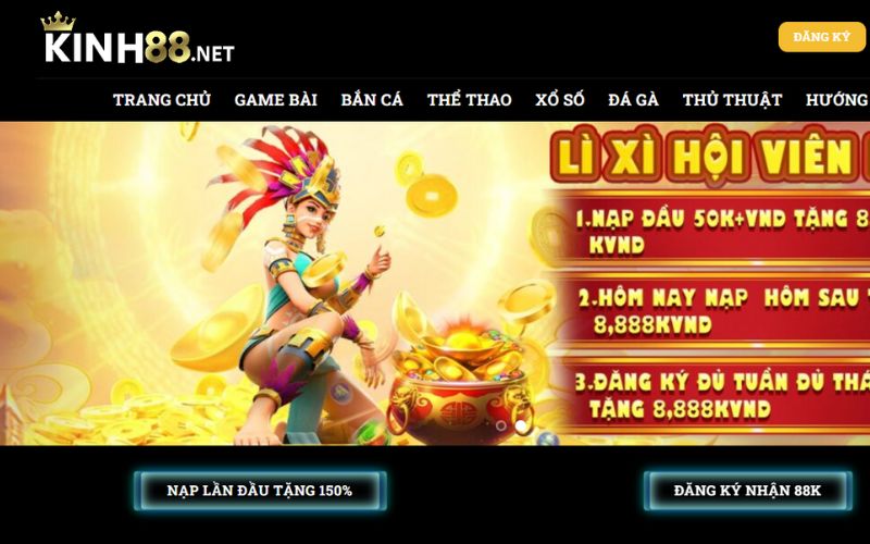Giao diện nhà cái Kinh88